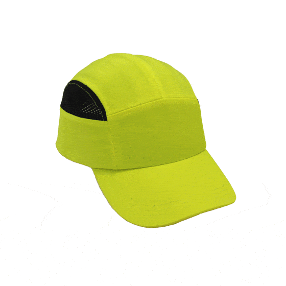 Medop safety cap with lateral ventilation. Interior cushioning for greater protection and comfort. Available in 2 colours.