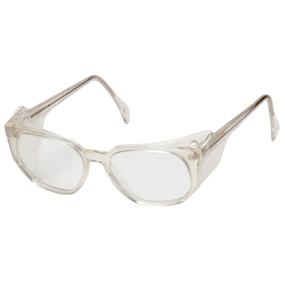Die Schutzbrille mit klassischem Design