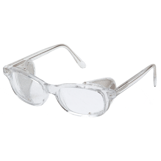 Vulcano, os óculos de proteção ocular mais resistentes da Medop, com grelha para evitar o embaciamento. 