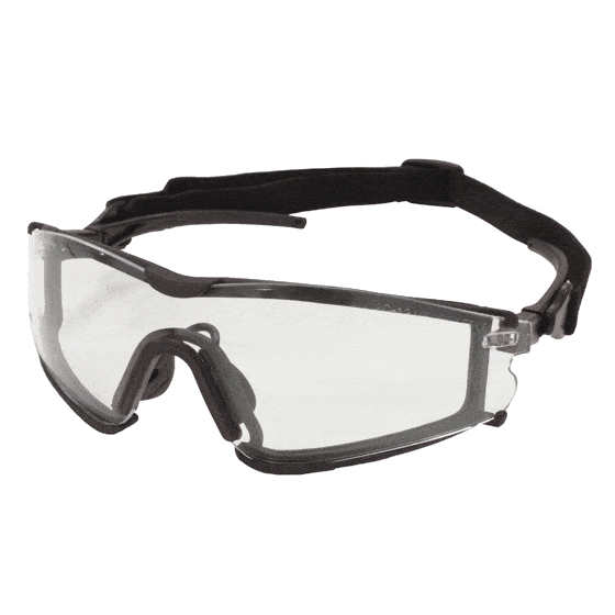 Die leichte Sportbrille mit Einzelscheibe und perfekter Abdichtung