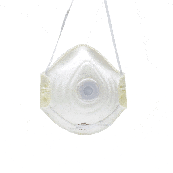 P3C mit Ventil, die faltbare, partikelfiltrierende Halbmaske der Serie C, passt sich allen Gesichtsformen an und bietet Komfort und Atmungsaktivität mit FFP3-Schutz.