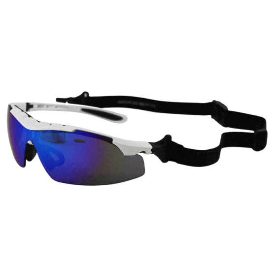 Tripack, der sportlichste und vielseitigste Augenschutz mit austauschbaren Scheiben in 3 Farben.